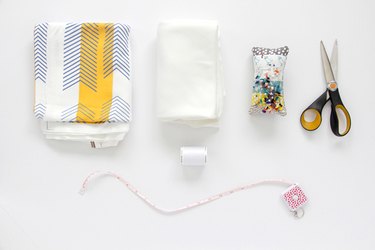 Knit pencil ruffle skirt materials