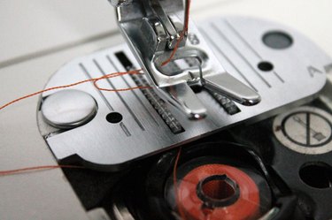 keep pulling the bobbin thread