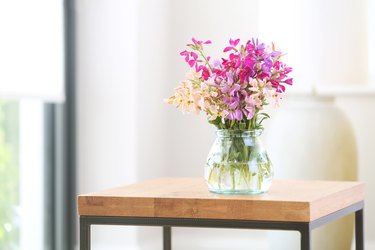 Flower on the table