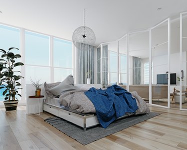 modern bedroom interior