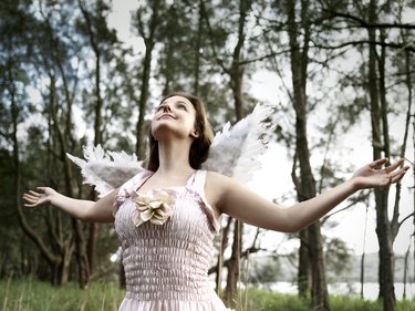 Fairy in forest