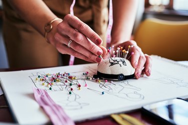 The fashion industry is full of color and creativity