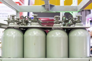seamless bottle group for storage oxygen argon nitrogen gas and other for industrial such as welding cutting manufacturing process etc.