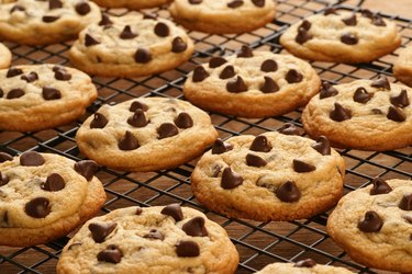 Freshly Baked Chocolate Chip Cookies
