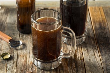 Homemade Birch Beer Drink