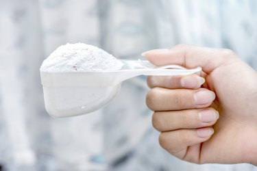detergent for a laundry washer