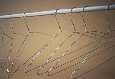 Hanger on a rail