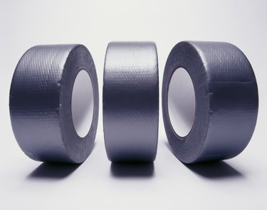 Three rolls of duct tape