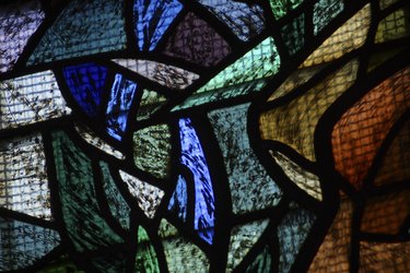Stained glass window