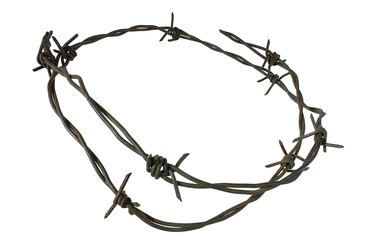 Barbed wire