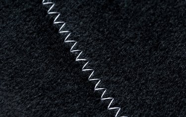 Stitching on fabric