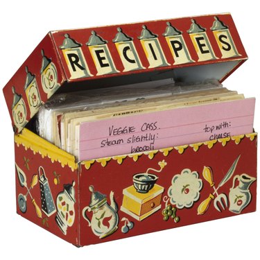 Recipe box
