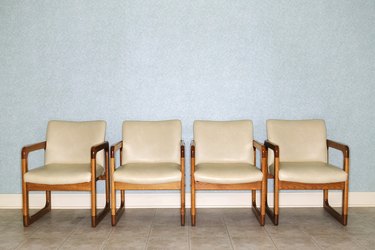 Chairs in waiting room