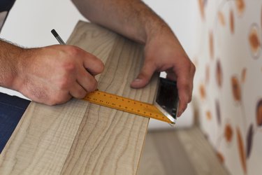 Marking the laminate
