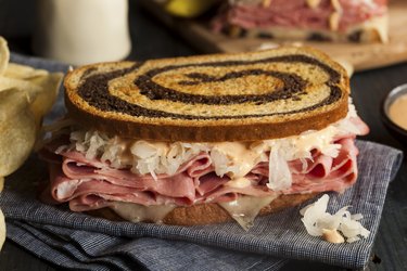 Homemade Reuben Sandwich