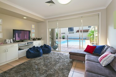 modern entertainment room