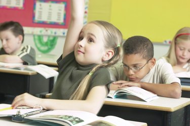 Children in a classroom
