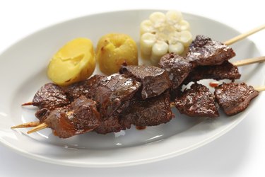 anticuchos, Peruvian cuisine
