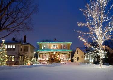 Holiday Christmas lights