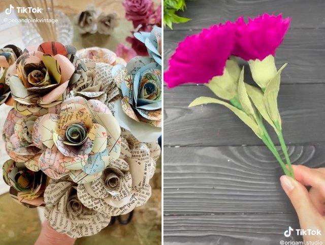 The Best Paper Flower Tutorials Of Tiktok Ehow