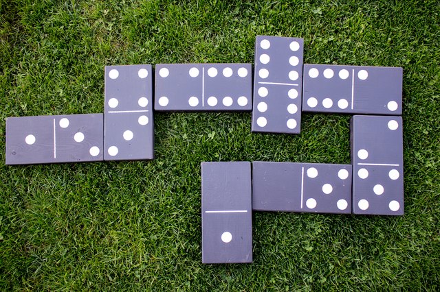 How to Make Giant Wooden Dominoes (For Backyard Fun!) | ehow
