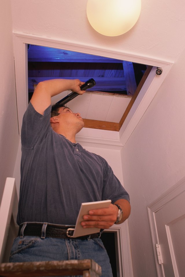 How to Design & Build Pull Down Attic Stairs | ehow