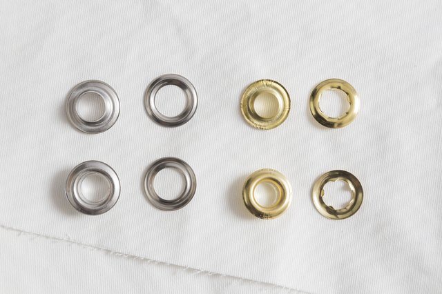 Securing Eyelets How to Set an Eyelet Without a Tool | ehow