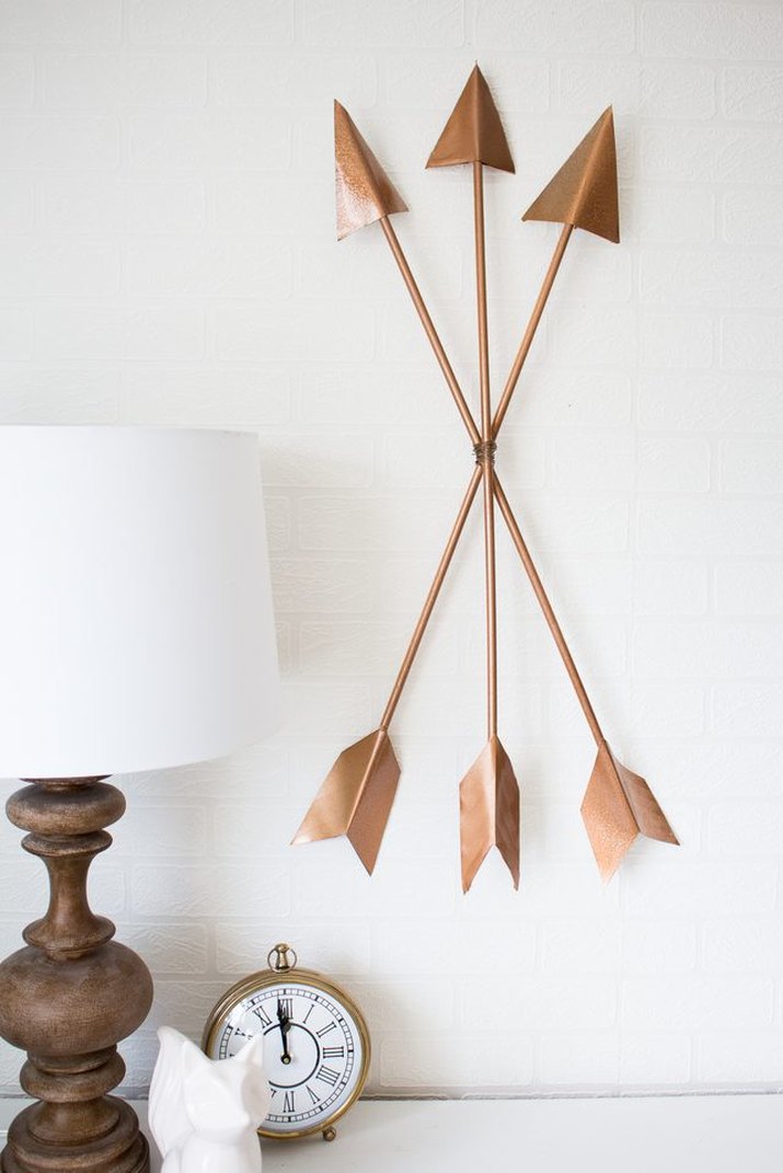 Arrow wall art