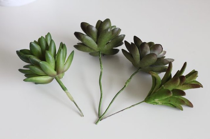 Faux Succulent Pen Planter