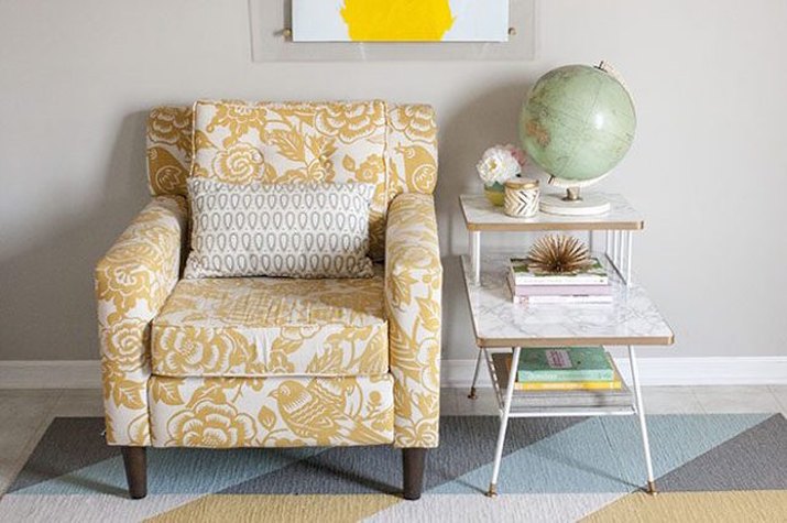 Side table makeover