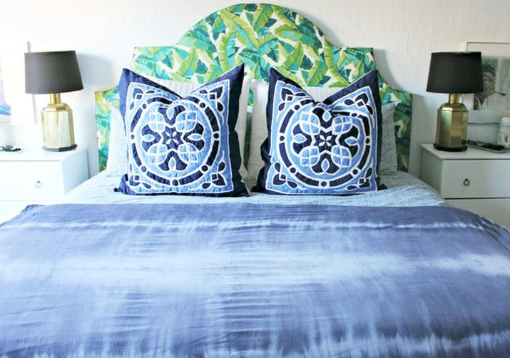 Shibori Indigo Dyed Fabric