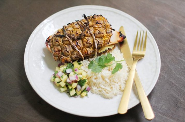 Pineapple Plank Chicken