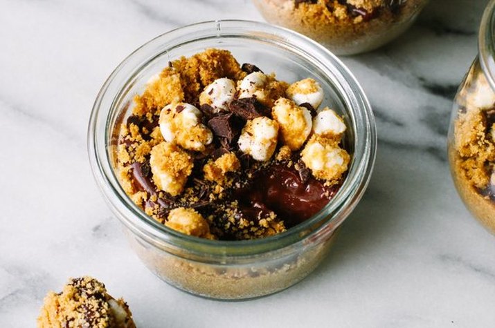 S'mores in a jar.