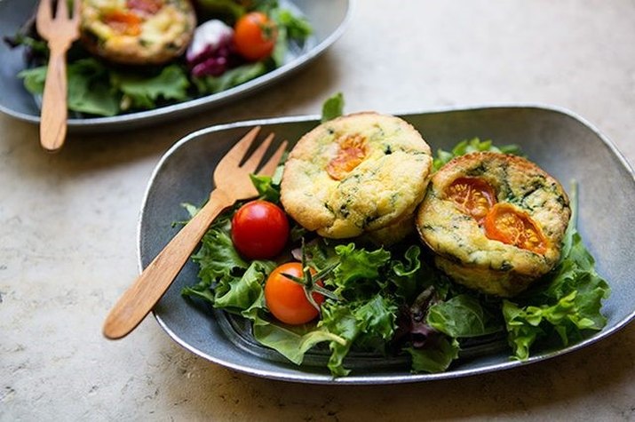 Spinach and Tomato Frittata