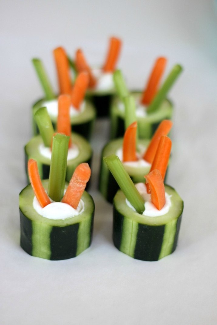 Cucumber Veggie Cups
