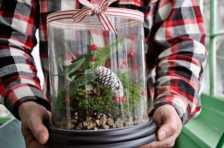 How to make a sustainable woodland berry bowl